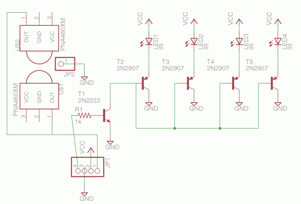 My IRIO Schematic from Eagle CAD