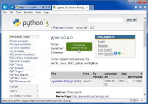 IRLib Tutorial part 3c: Python, PySerial and PyGame Installation on ...